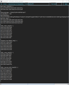 Generate Keys