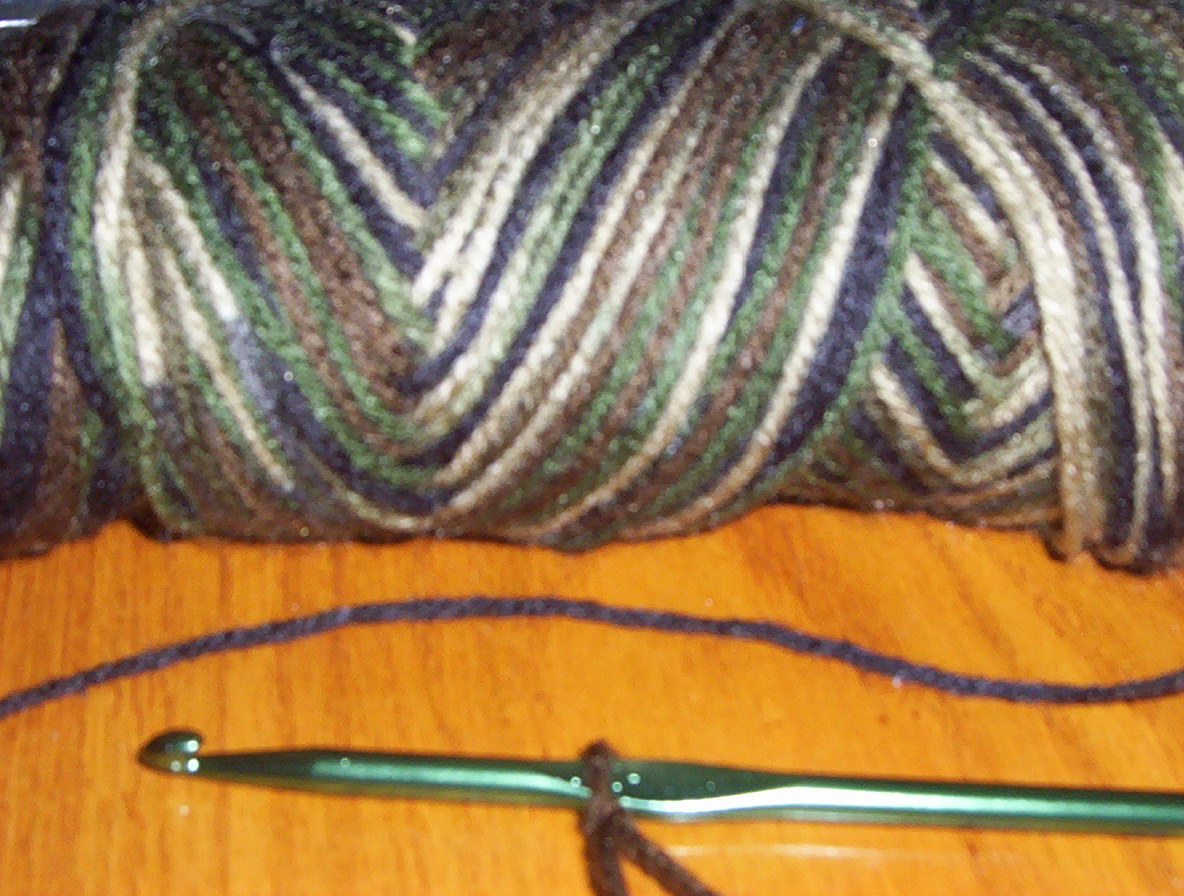 Hand crocheted boot covers