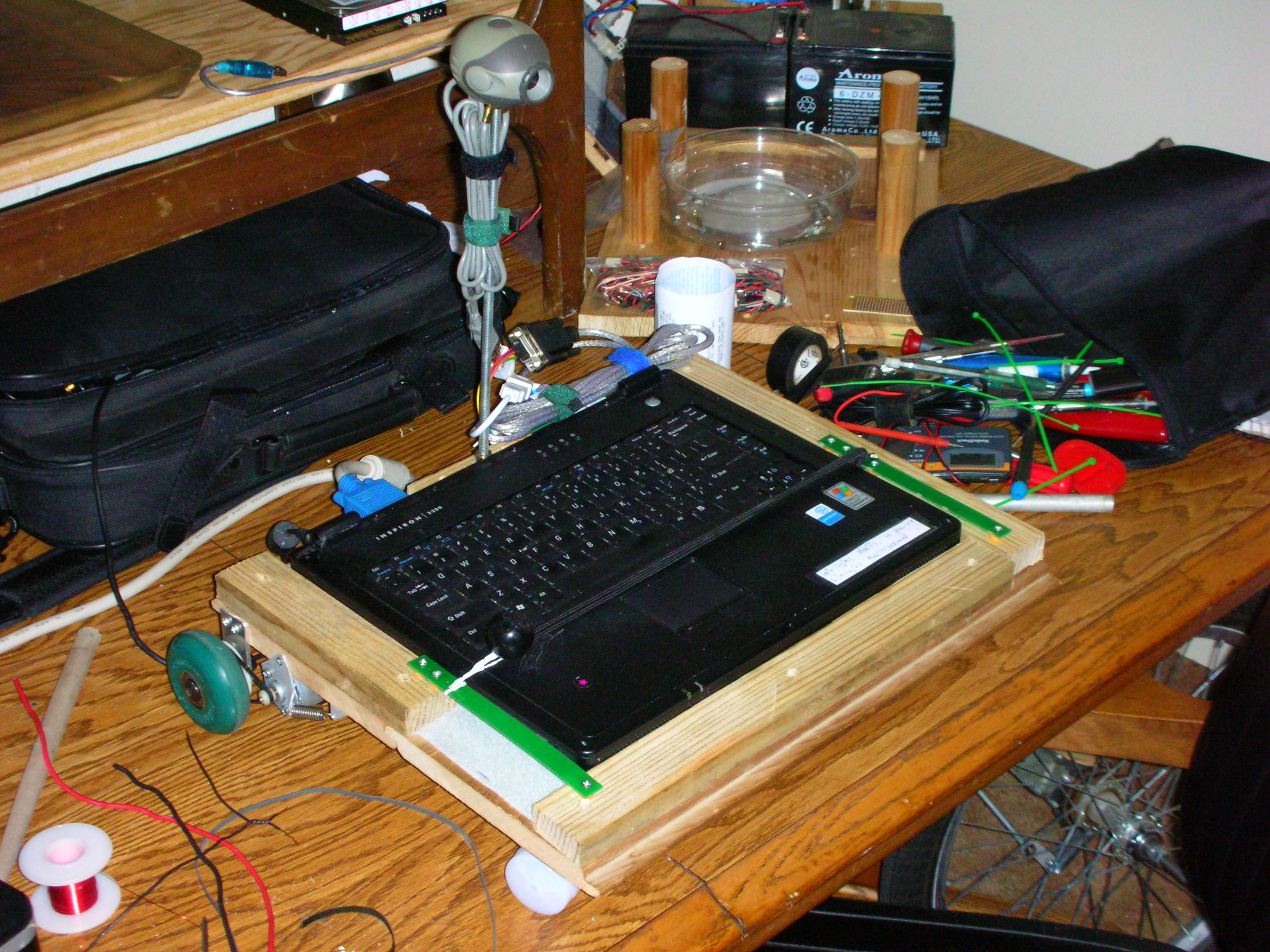 LaptopWheels Robotic Platform