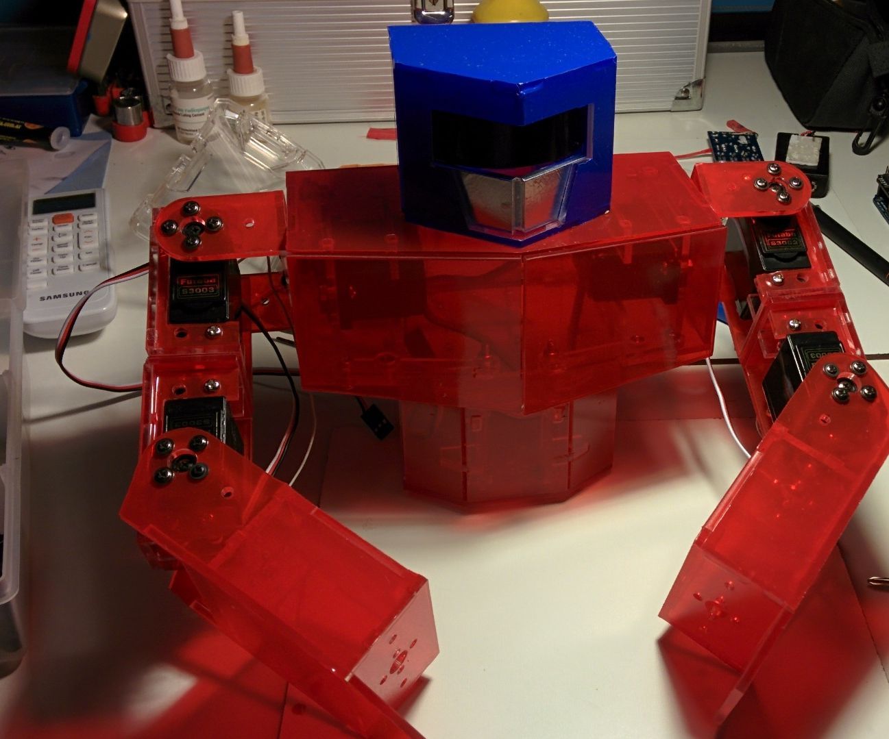 Biped Fighting Robot (Part 1.0)