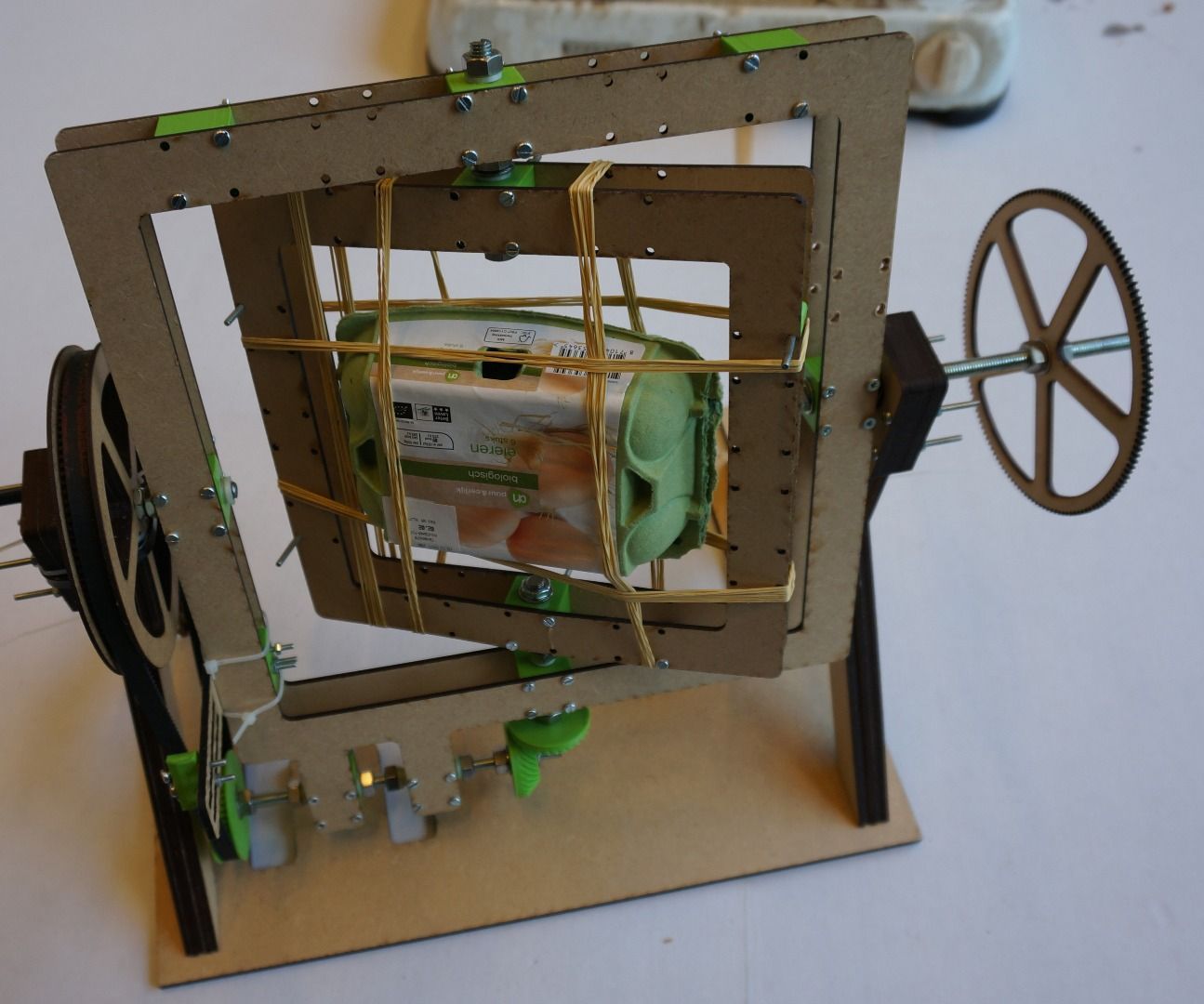 Rotation moulding - chocolate eggs