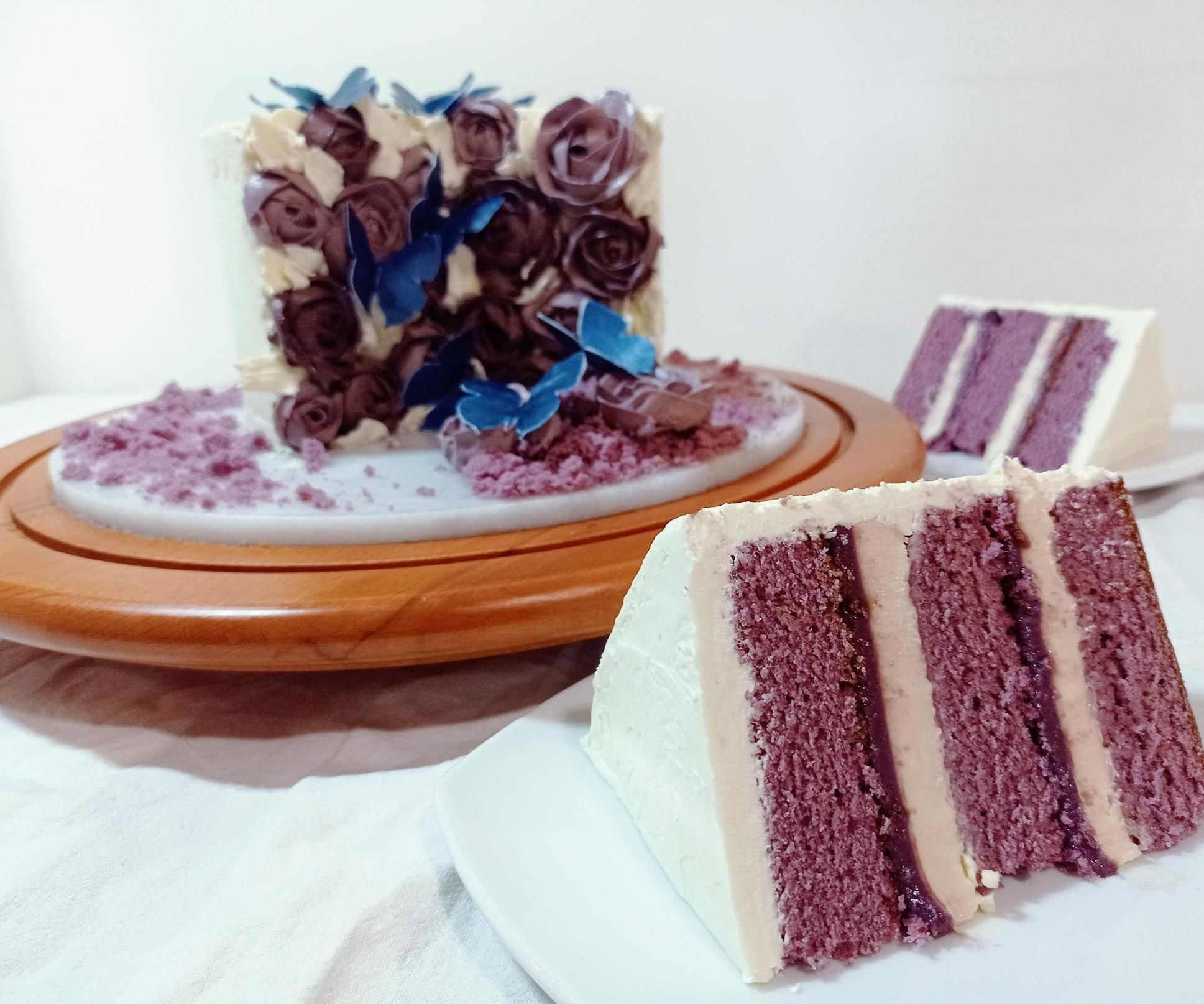 Butterfly Birthday Cake