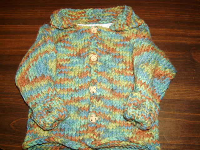 baby cardigan