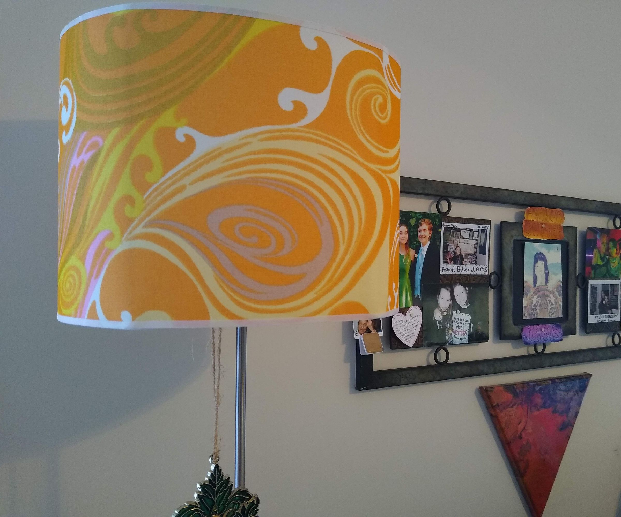 Groovy Lamp Shade Upgrade