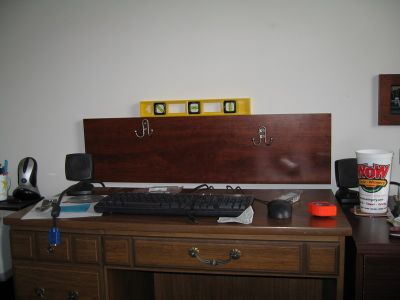 Attach Wood to Wall.