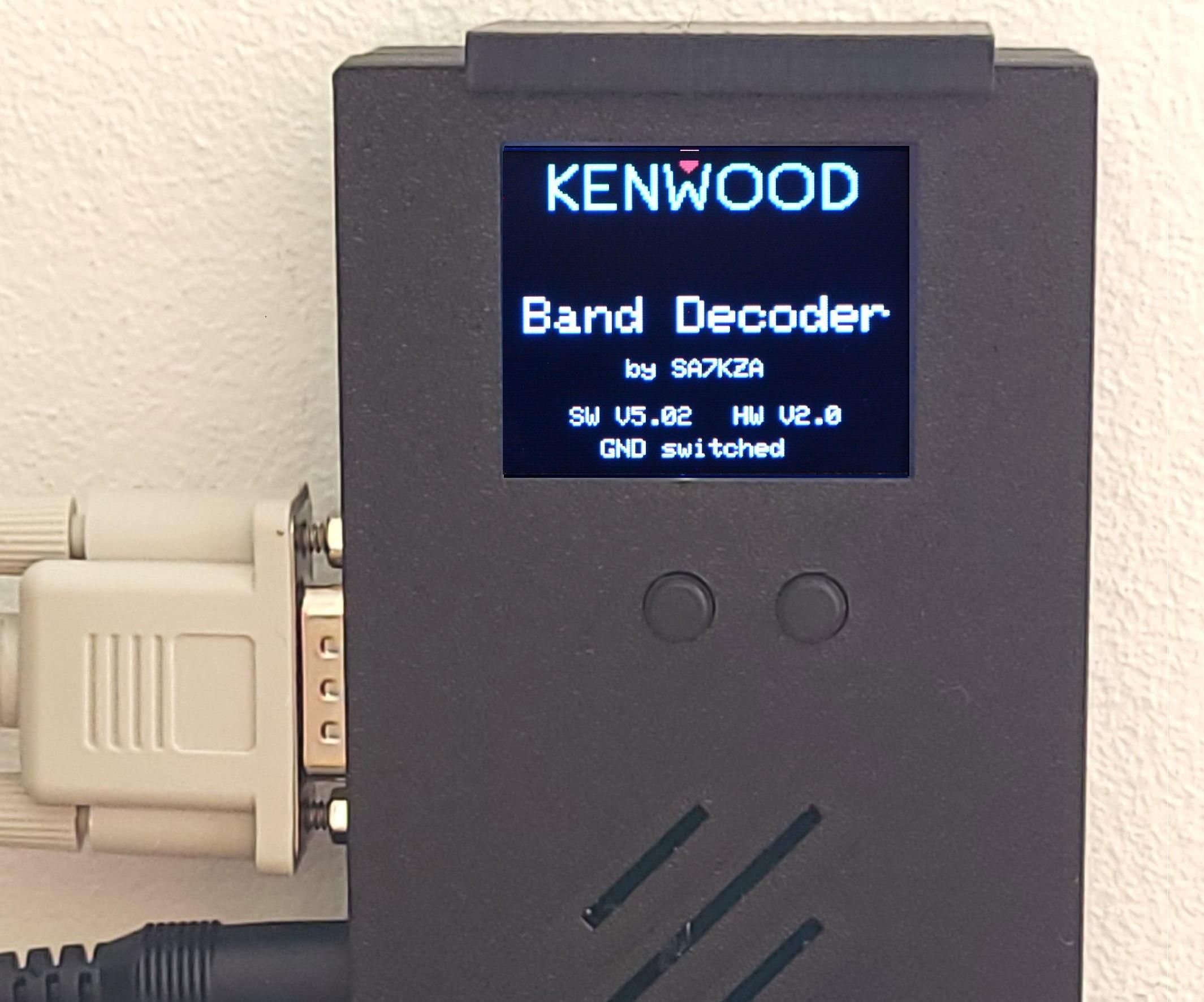 Kenwood TS-890 Band Decoder (amateur Radio Project Based on Arduino, Should Work With TS-480, TS-990, TS-590 and TS-2000)