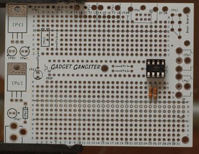 Socket and Resistors