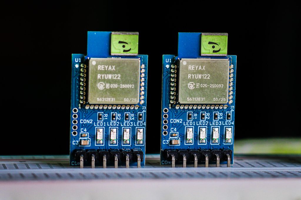 Calibration Testing of UWB Module Using 30cm Scale