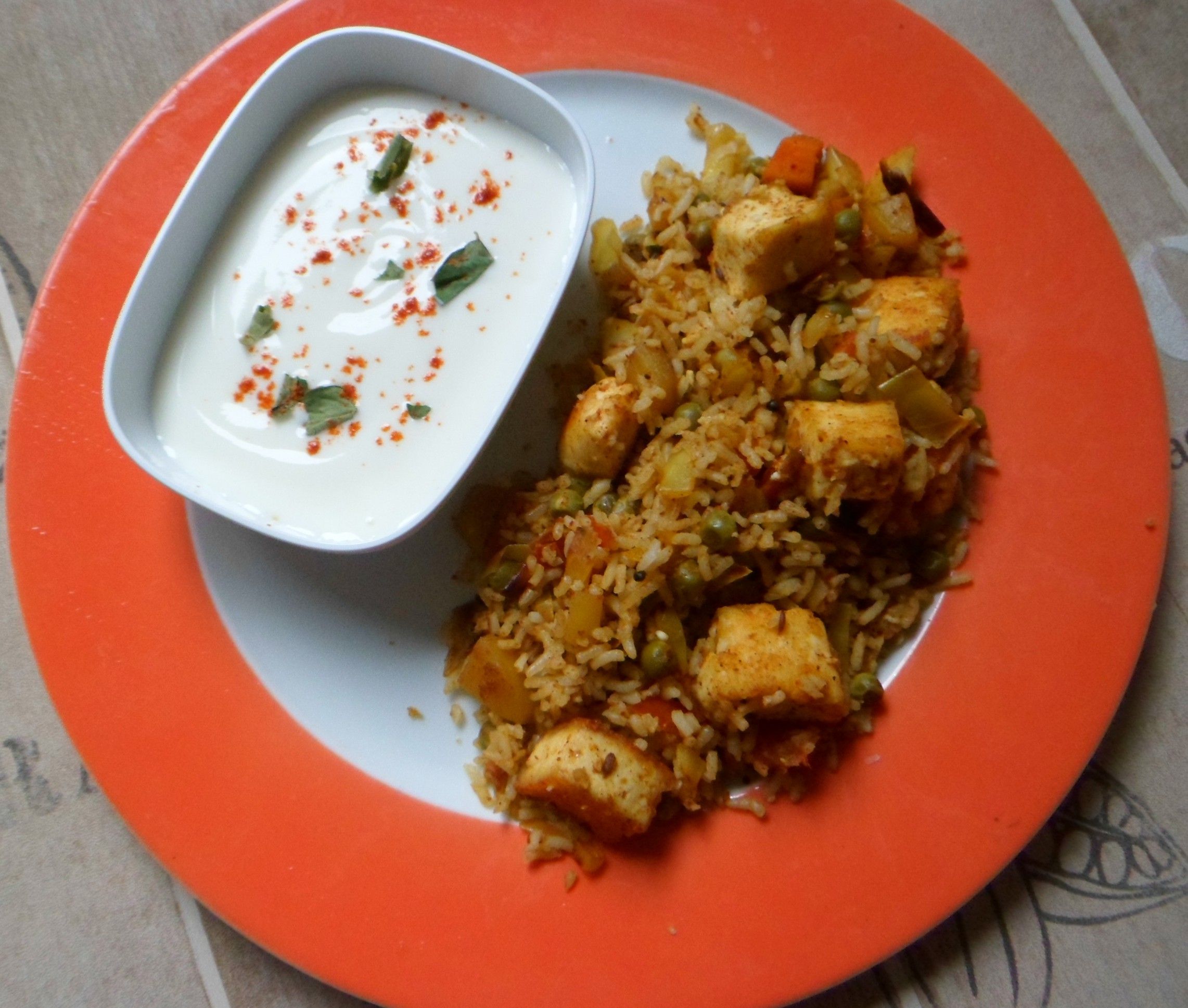 Paneer Tawa Pulao