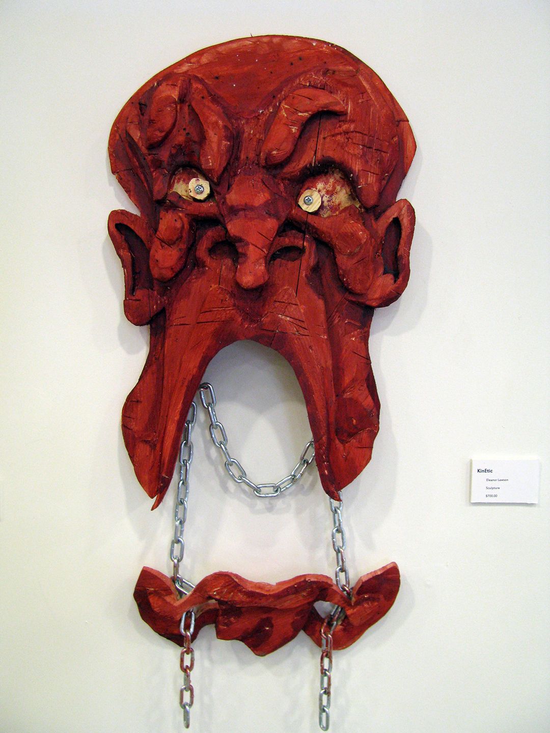 Angry Head, Mixed Media