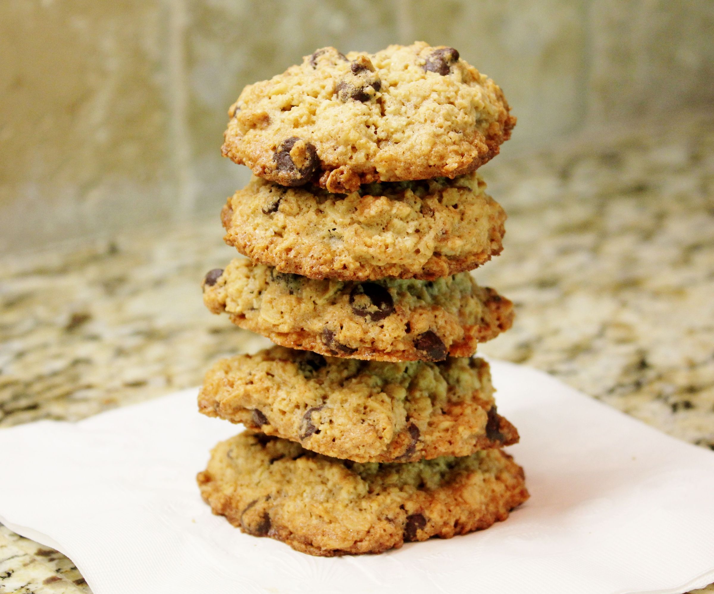 Old Fashioned Oatmeal Chocolate Chip Cookies (gluten Free)