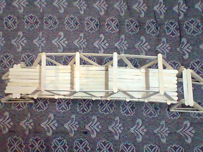 Bridge Prototype Using Ice-cream Sticks