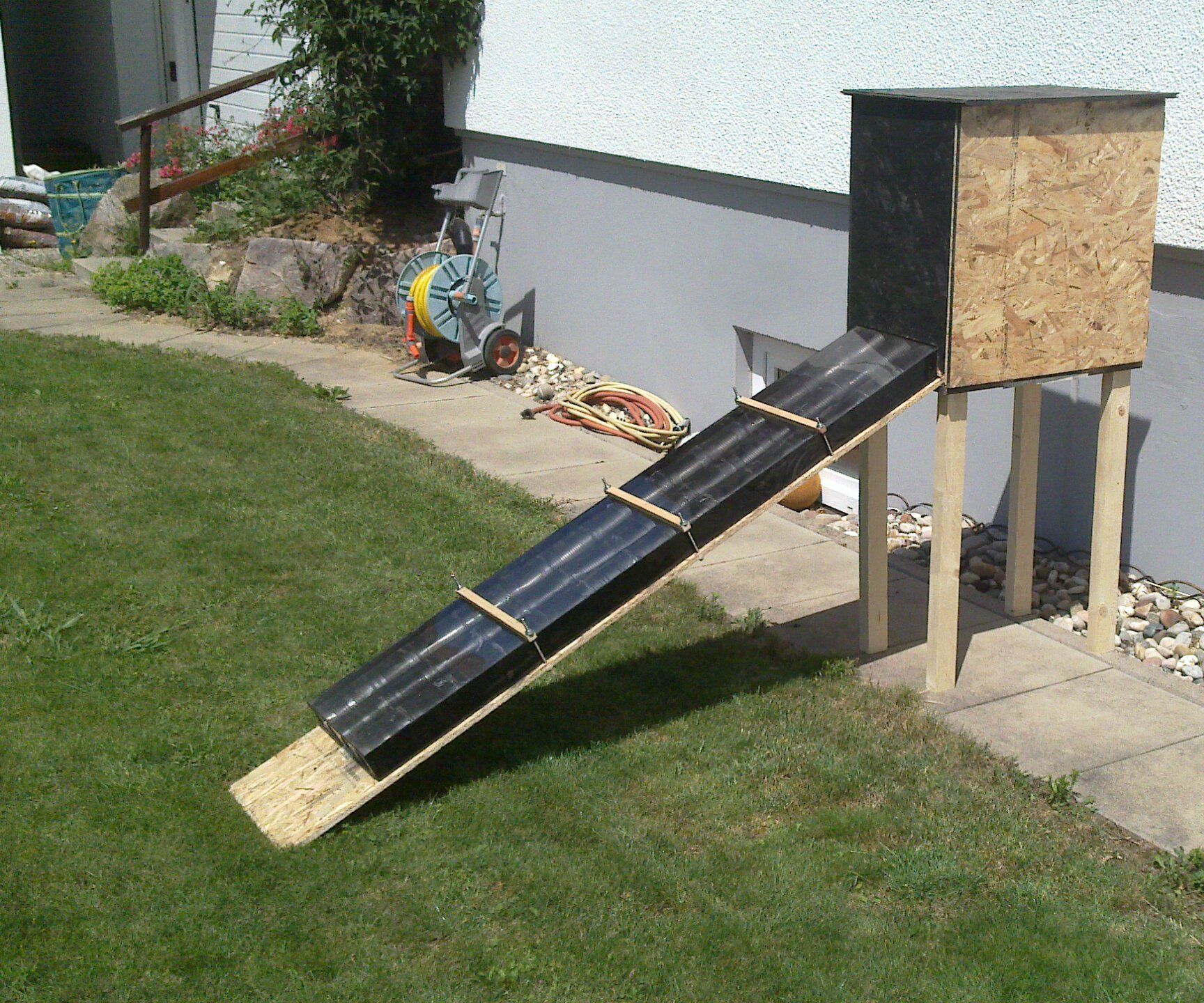 "Dörrofen" a Device to Parch Food