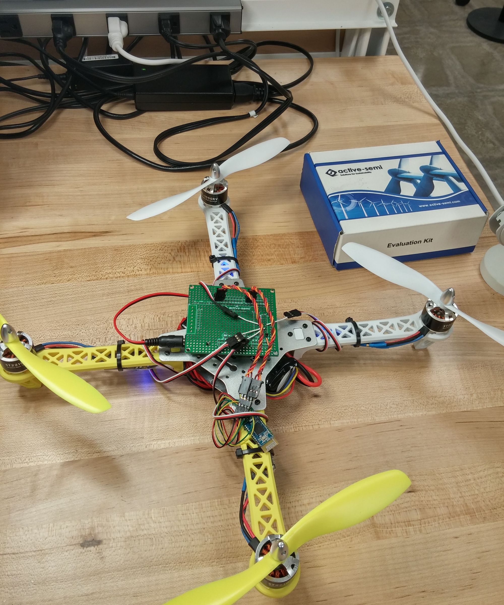#ActiveSemi -- Hydra-X Build Competition: Quadcopter