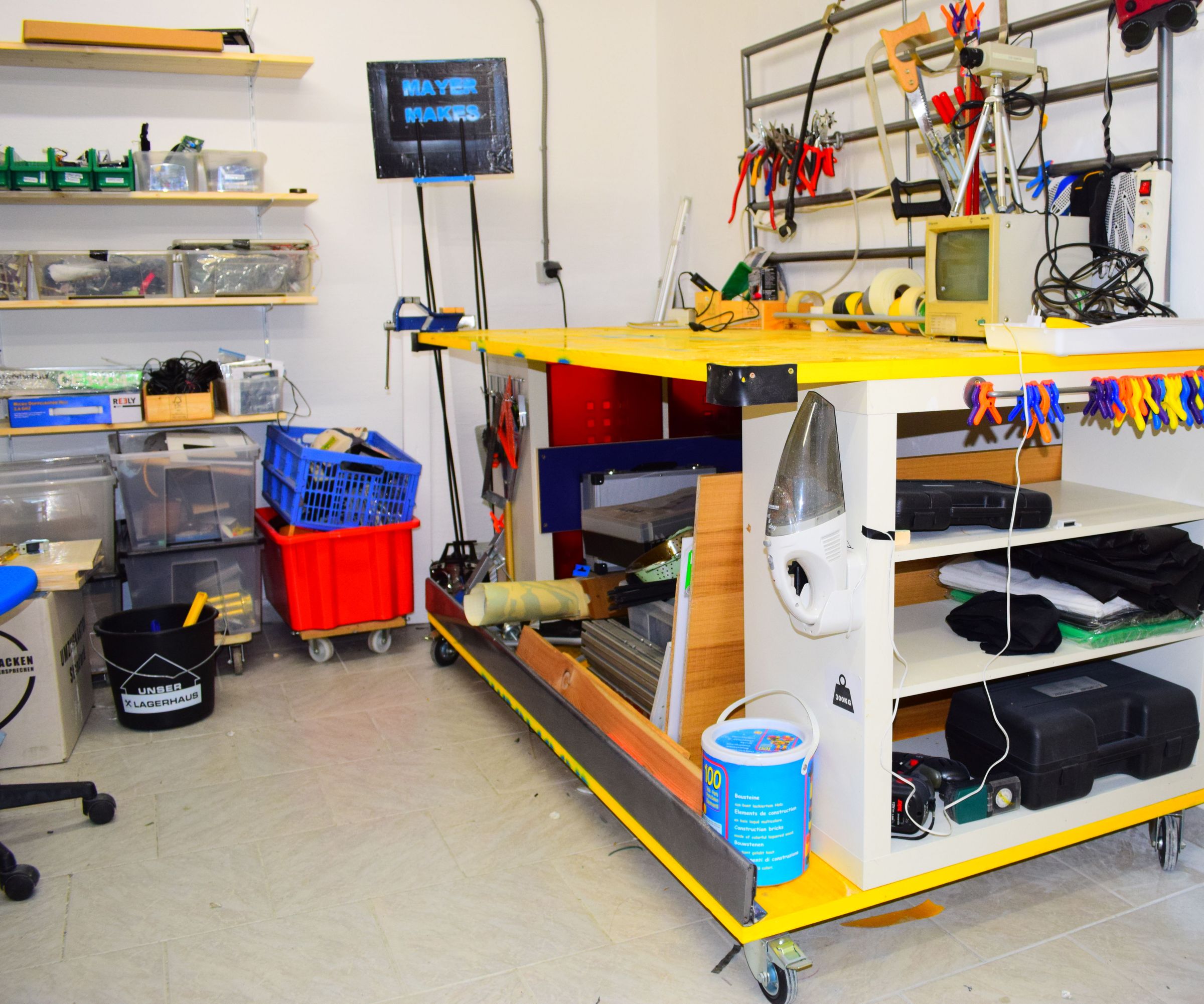 Lazy Mans Upcycled Workshop