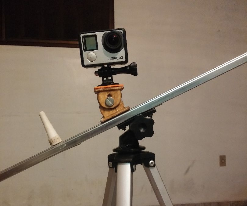 gopro and cameras tipod slider