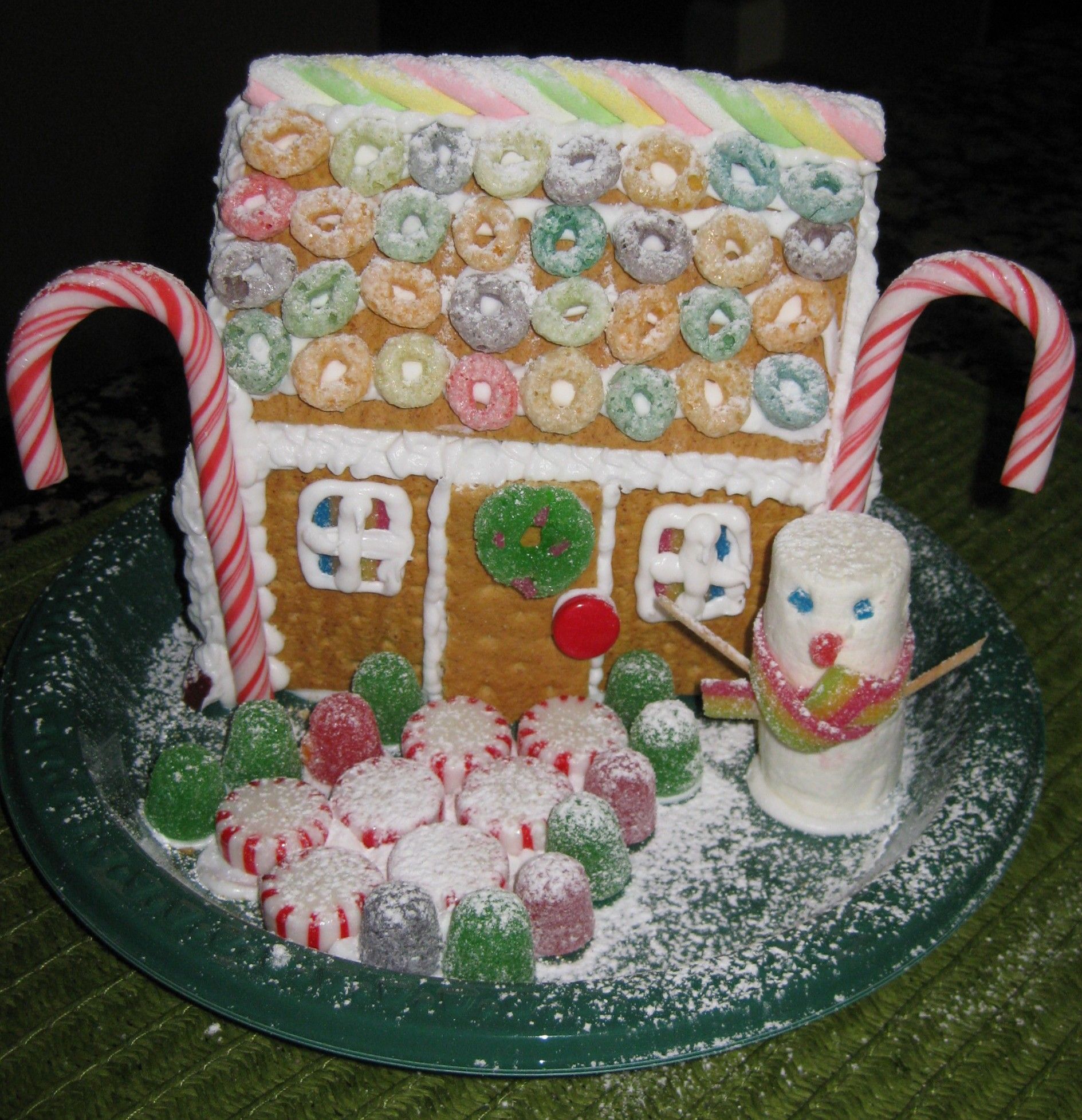 EASIEST MINI- GINGERBREAD HOUSE