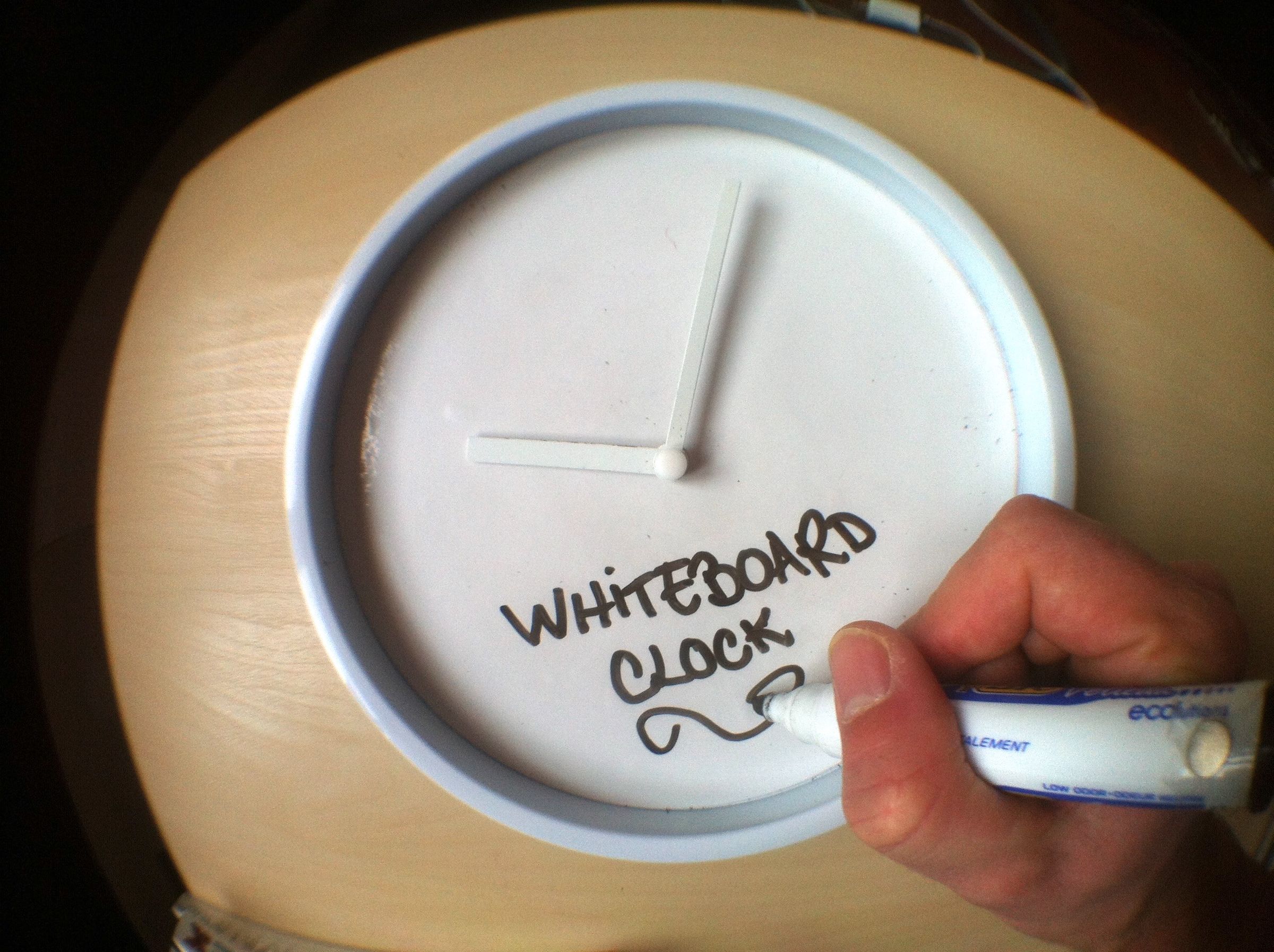 Whiteboard Clock 6 Steps (with Pictures) Instructables