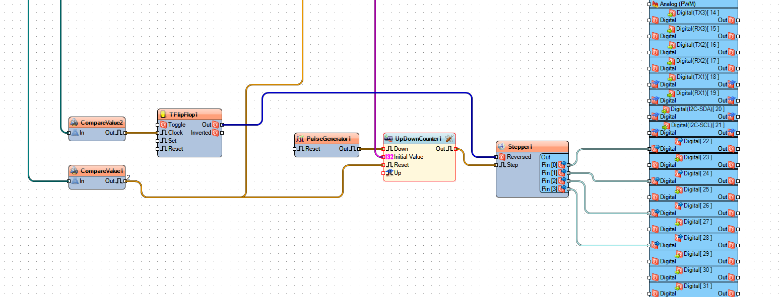 In Visuino Connect Components photo 2