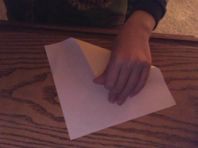 first ever oragami UFO!!