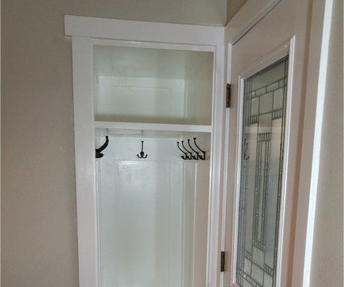 Redone Small  Entry Closet