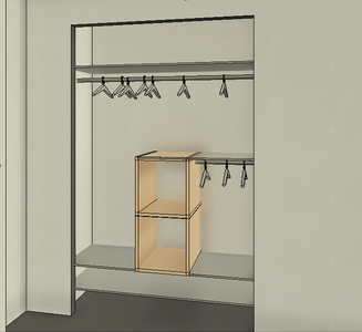 Organized Closet Space