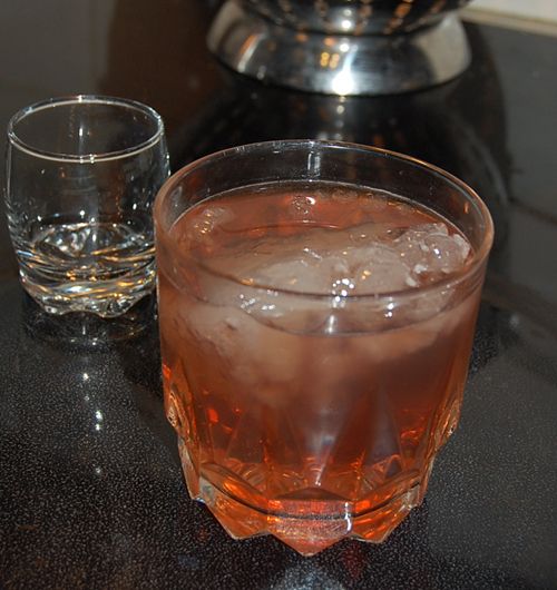 Chartreuse Chambord Ginger-Beer Cocktail