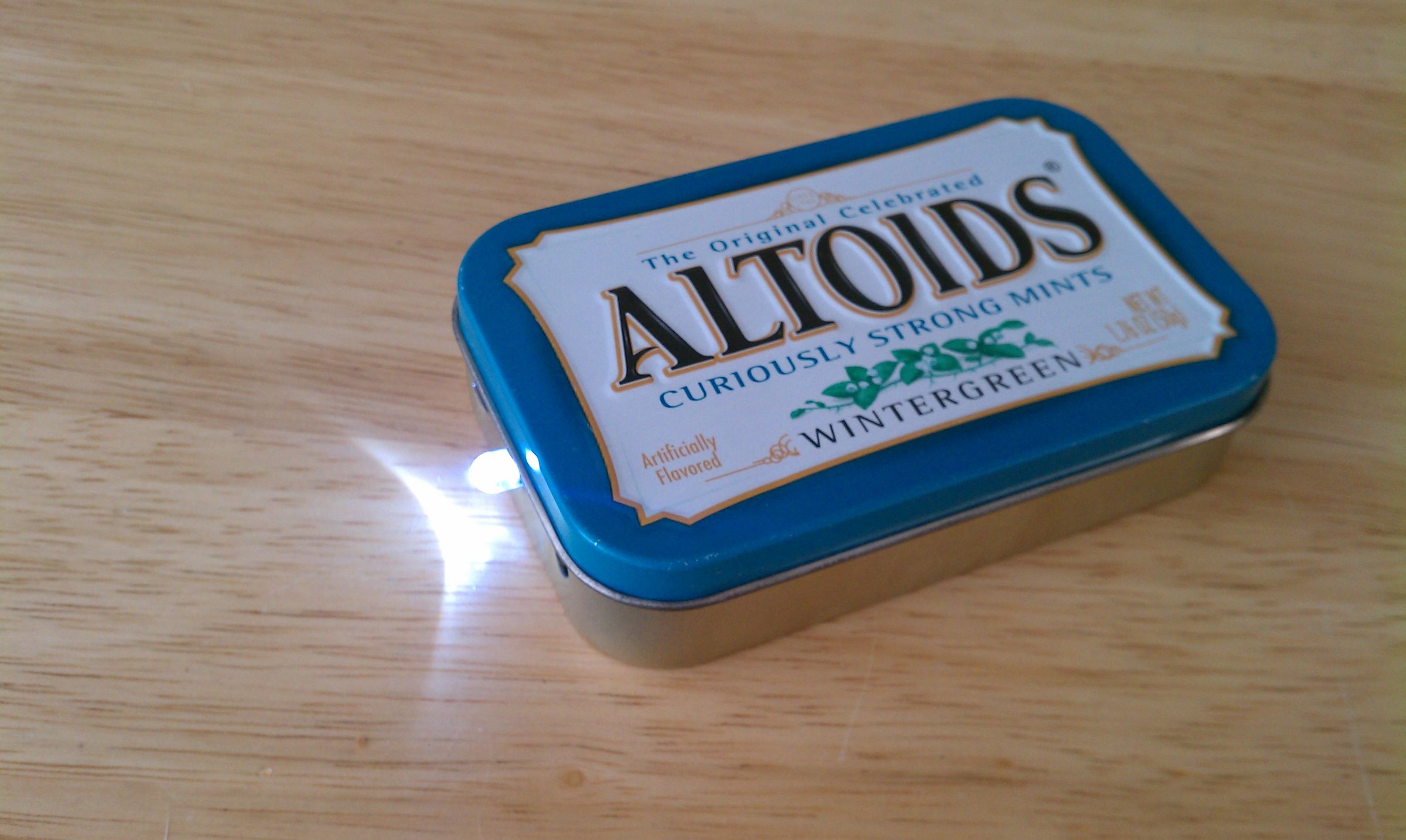 Altoids Flash Light