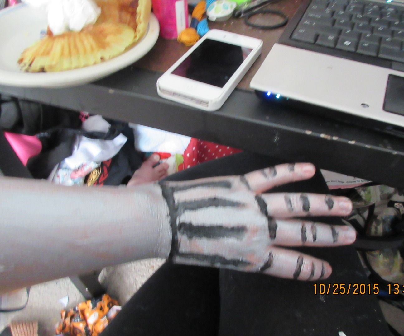 How to Paint Your Arm to Look Like  a Cyborg