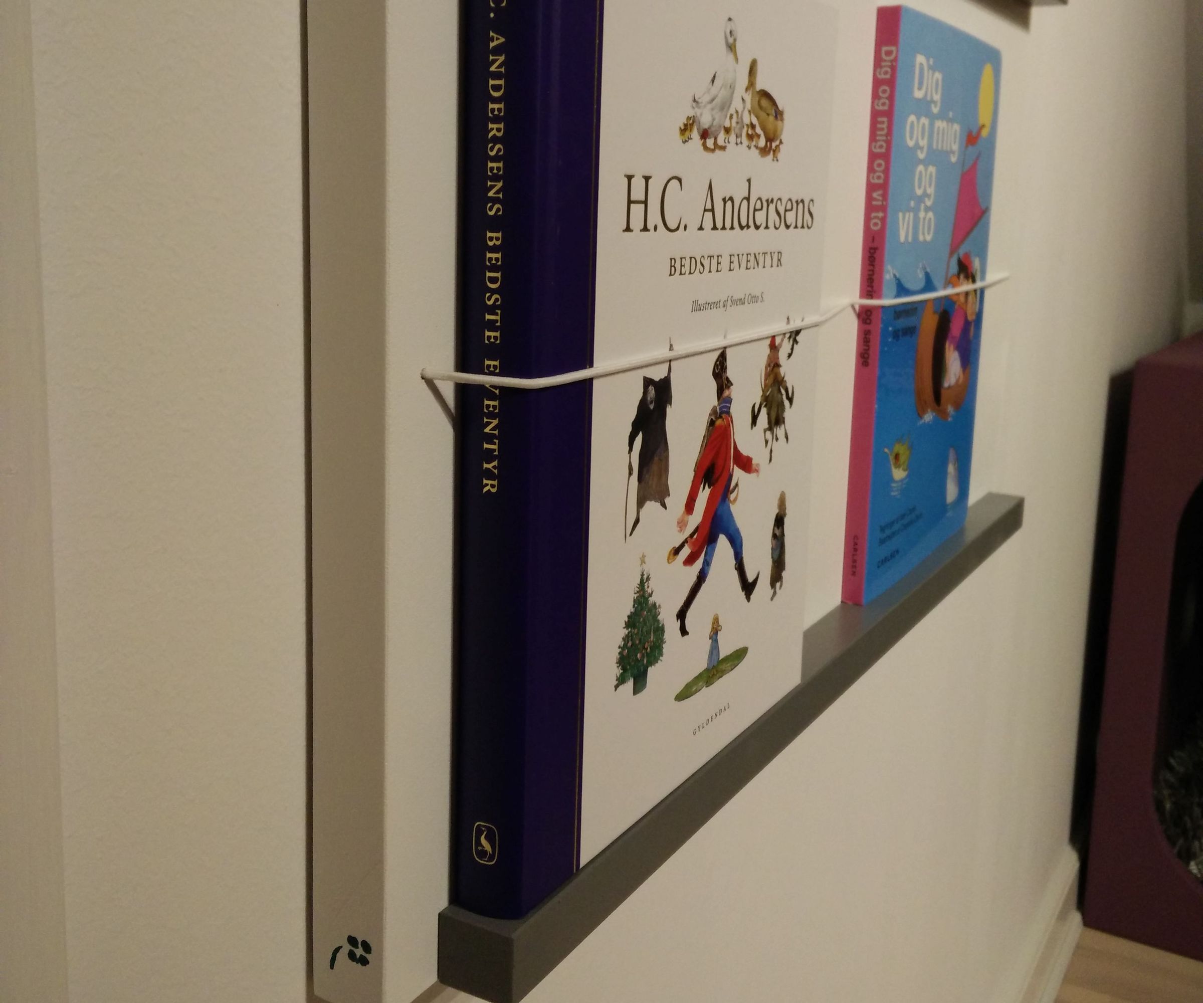 Low Profile Book Shelf 