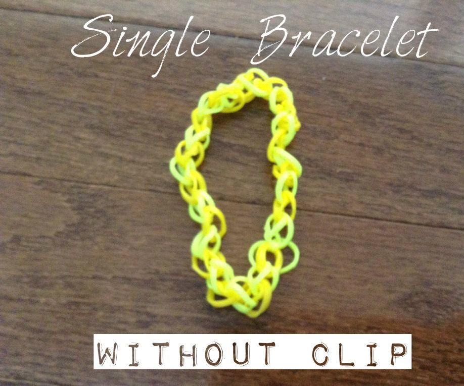 Single Bracelet (Without C Clip) 4 Steps Instructables