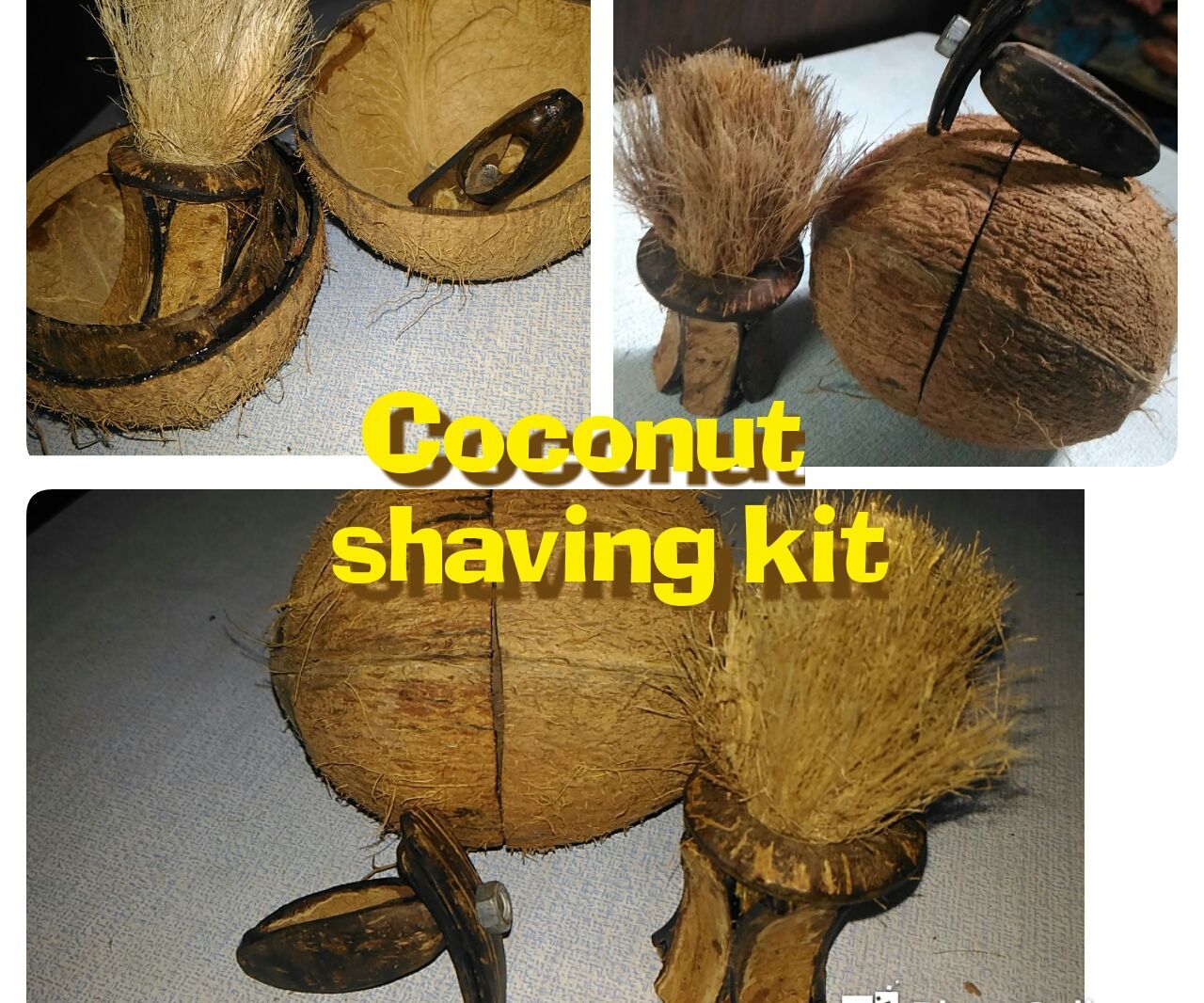 Shaving Kit From Coconut 