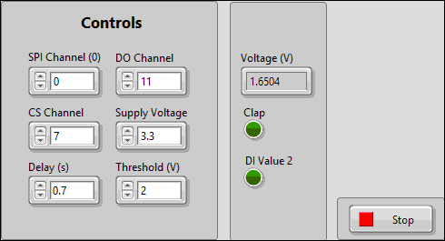 Simple Clap On/Off Circuit Using LabVIEW & Raspberry Pi 2 : 4 Steps ...