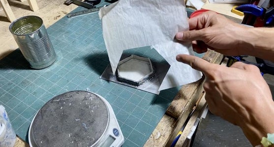 Hexagon HDPE Press Base