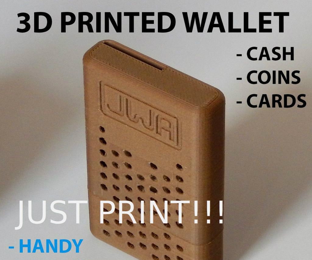 3d Printed WALLET 
