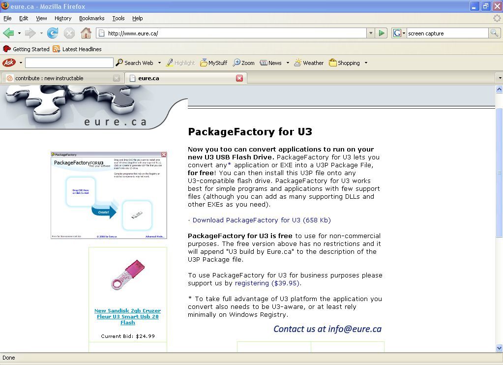 Make Your Own U3 Programs Using Freeware