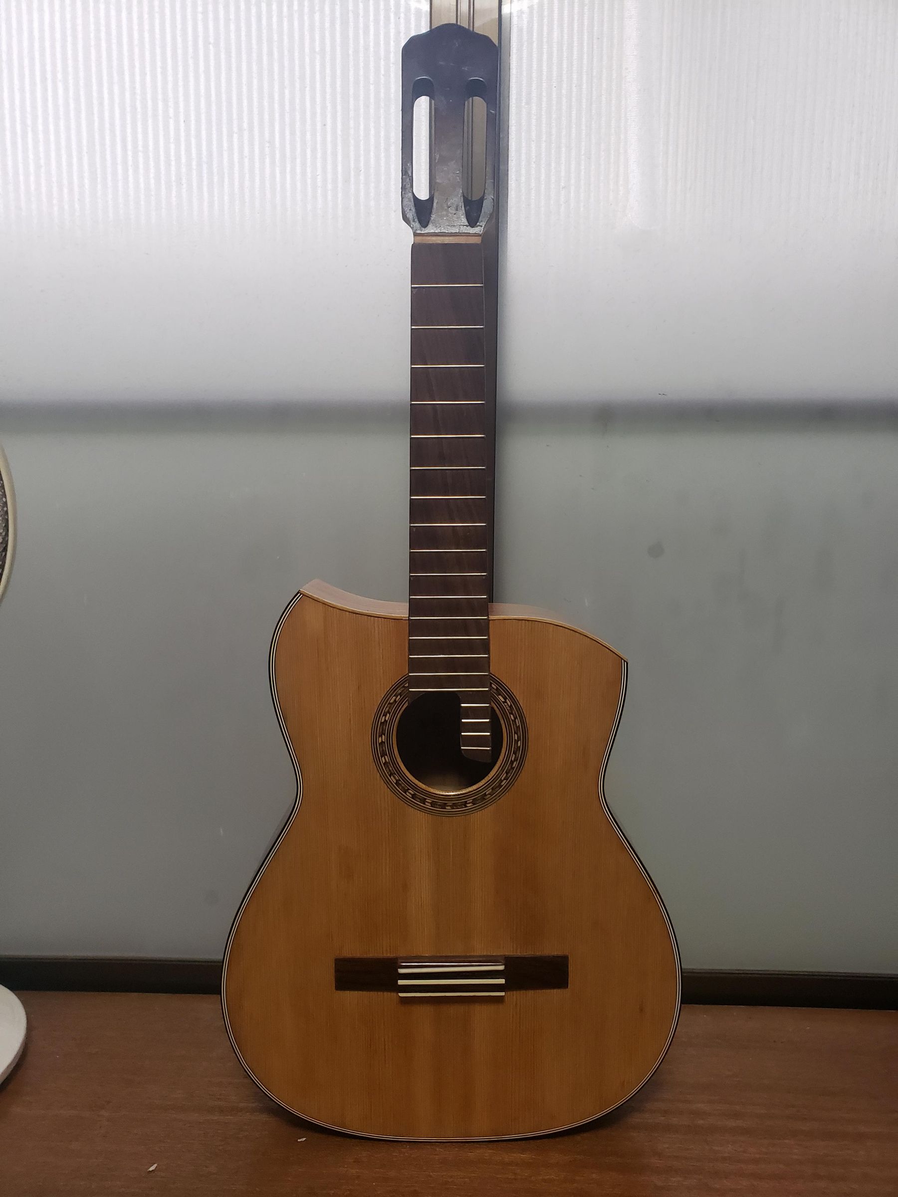Converting a Classical Guitar Into a "Frankenstein" Terz Guitar (with