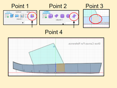 Creating the Form Outline for the Shoe Sole