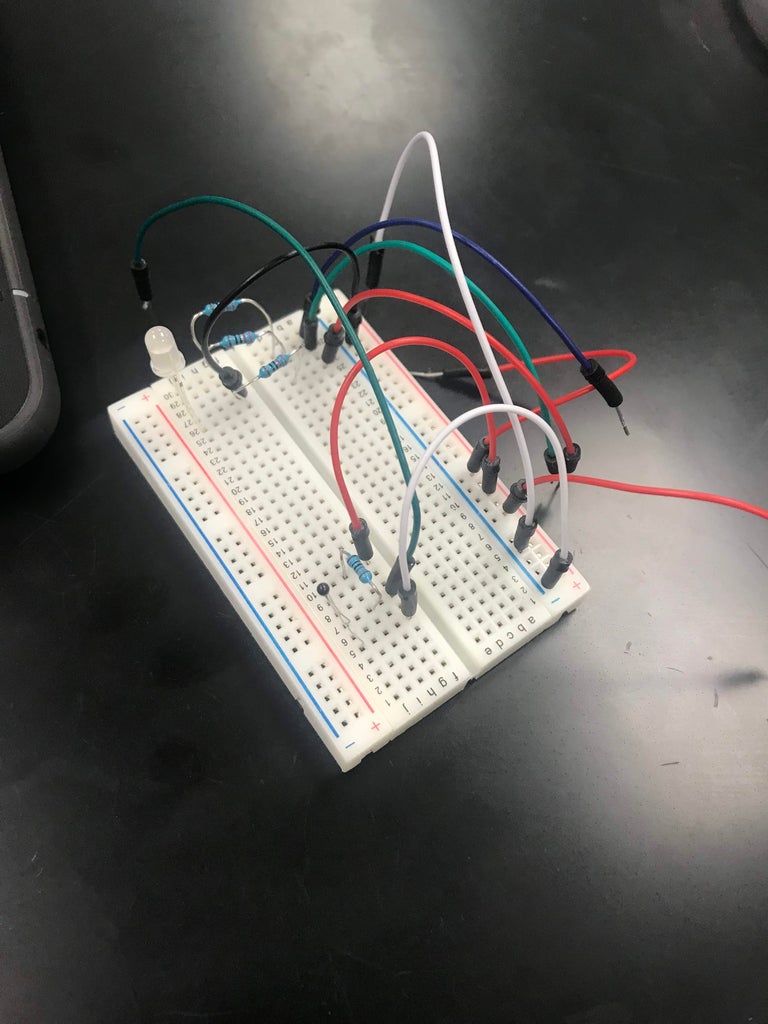 CubeSat Model With Color Changing LED and Thermistor : 4 Steps ...