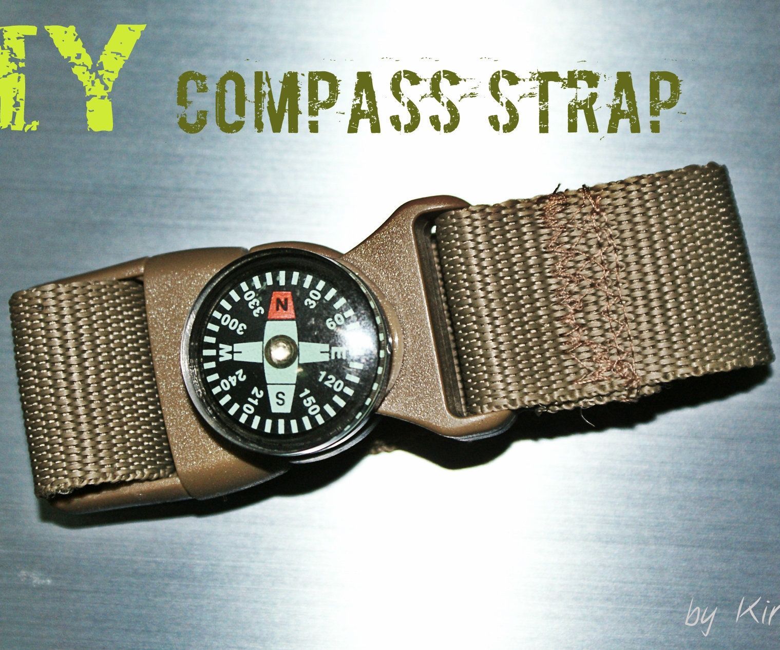 DIY Compass Strap