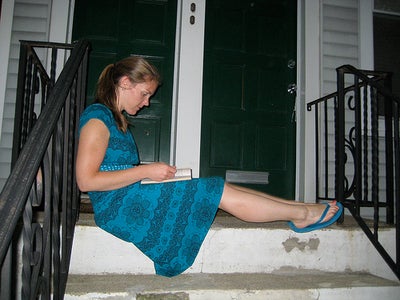 Or Have Some "me-time" on Your Stoop