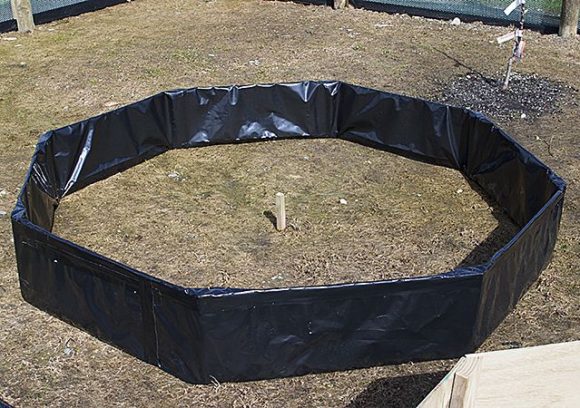 Octagonal Raised Garden Bed