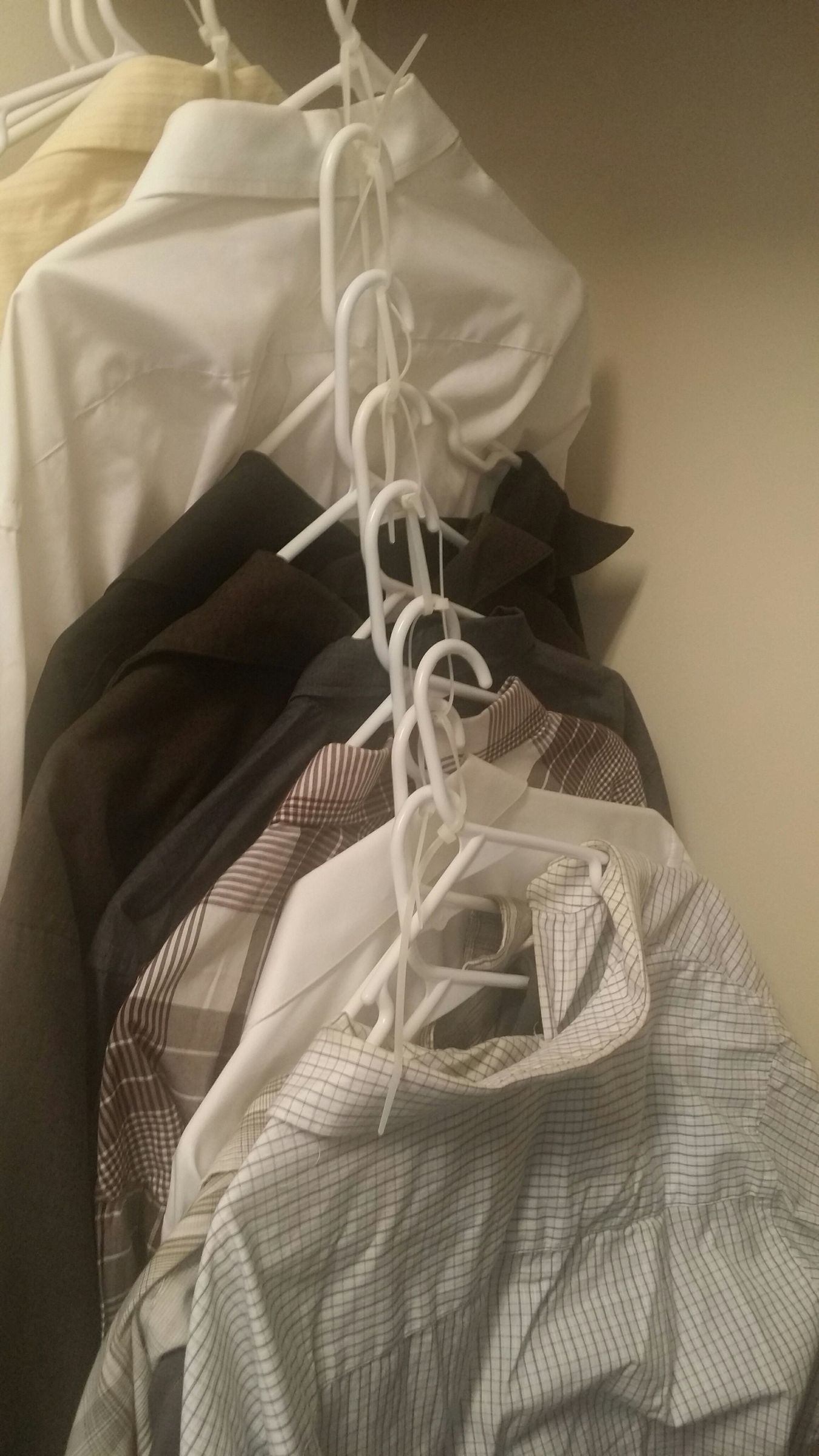 DIY Quick-N-Easy Closet Space Saver