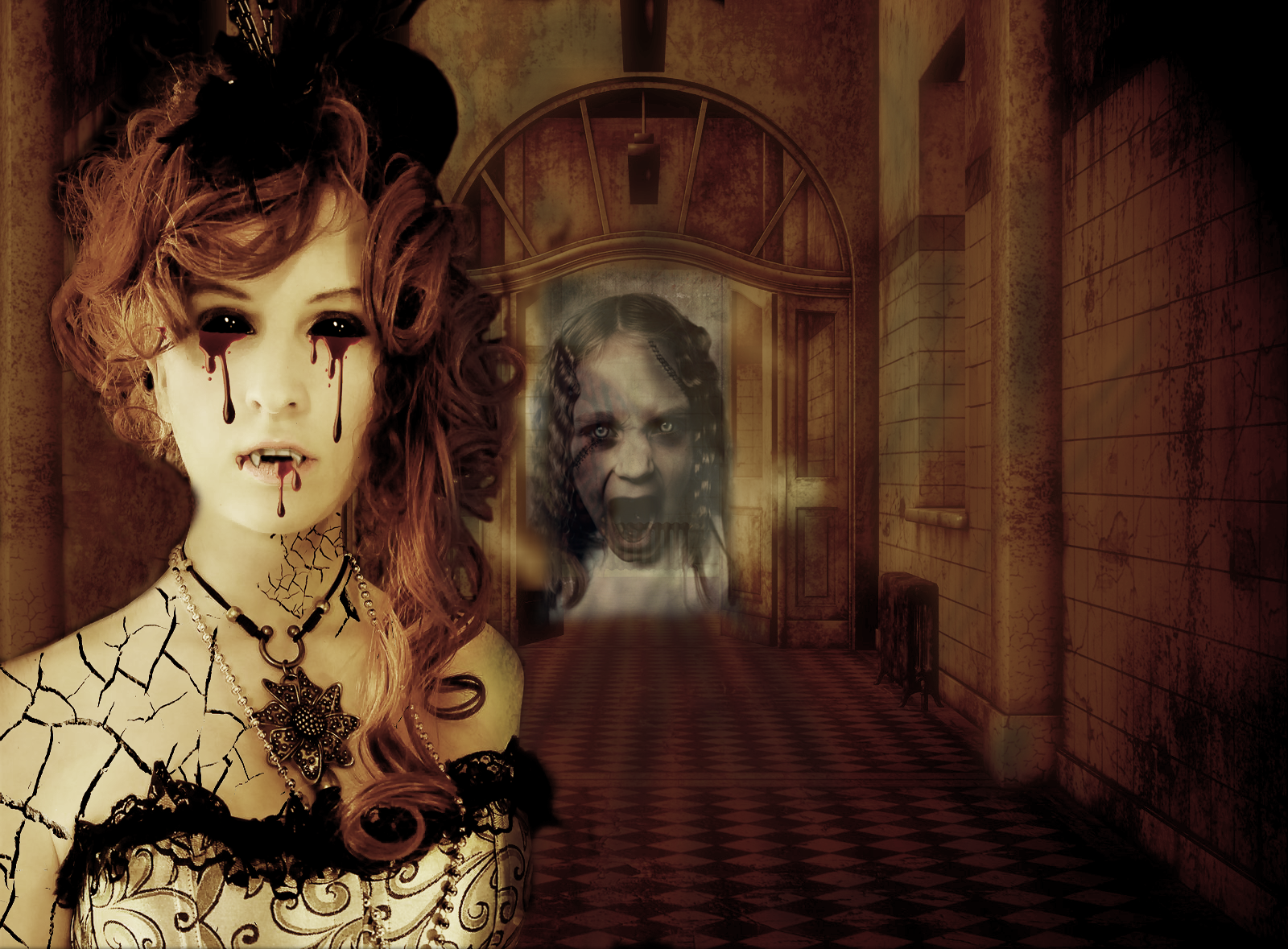 Asylum Madness - Step by Step Version (photoshop Cs6)