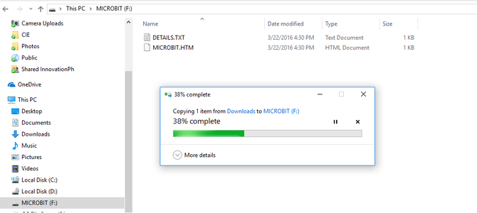 MICROBIT / Thunkable / Firebase