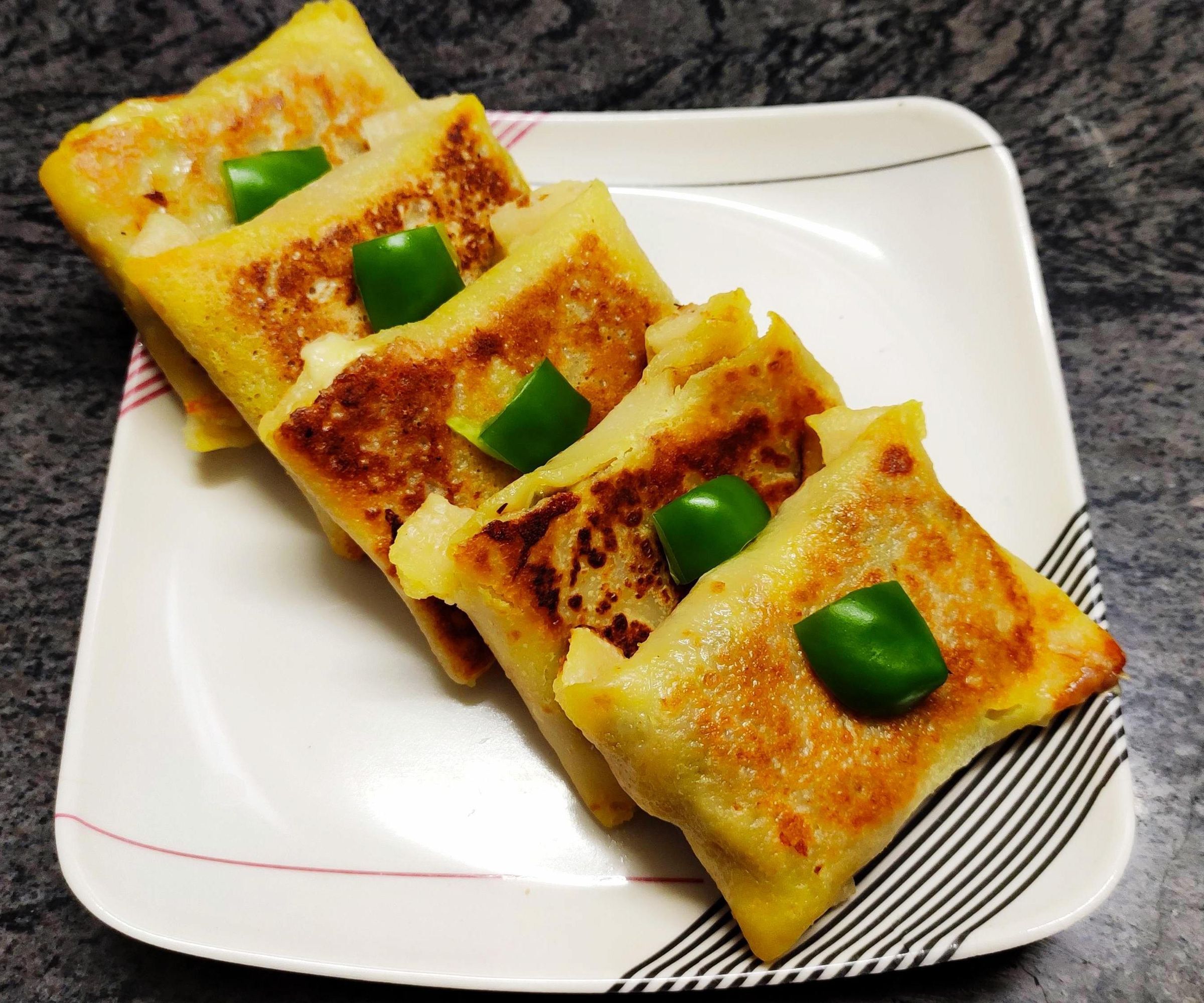 Vegetable Cheese Wraps