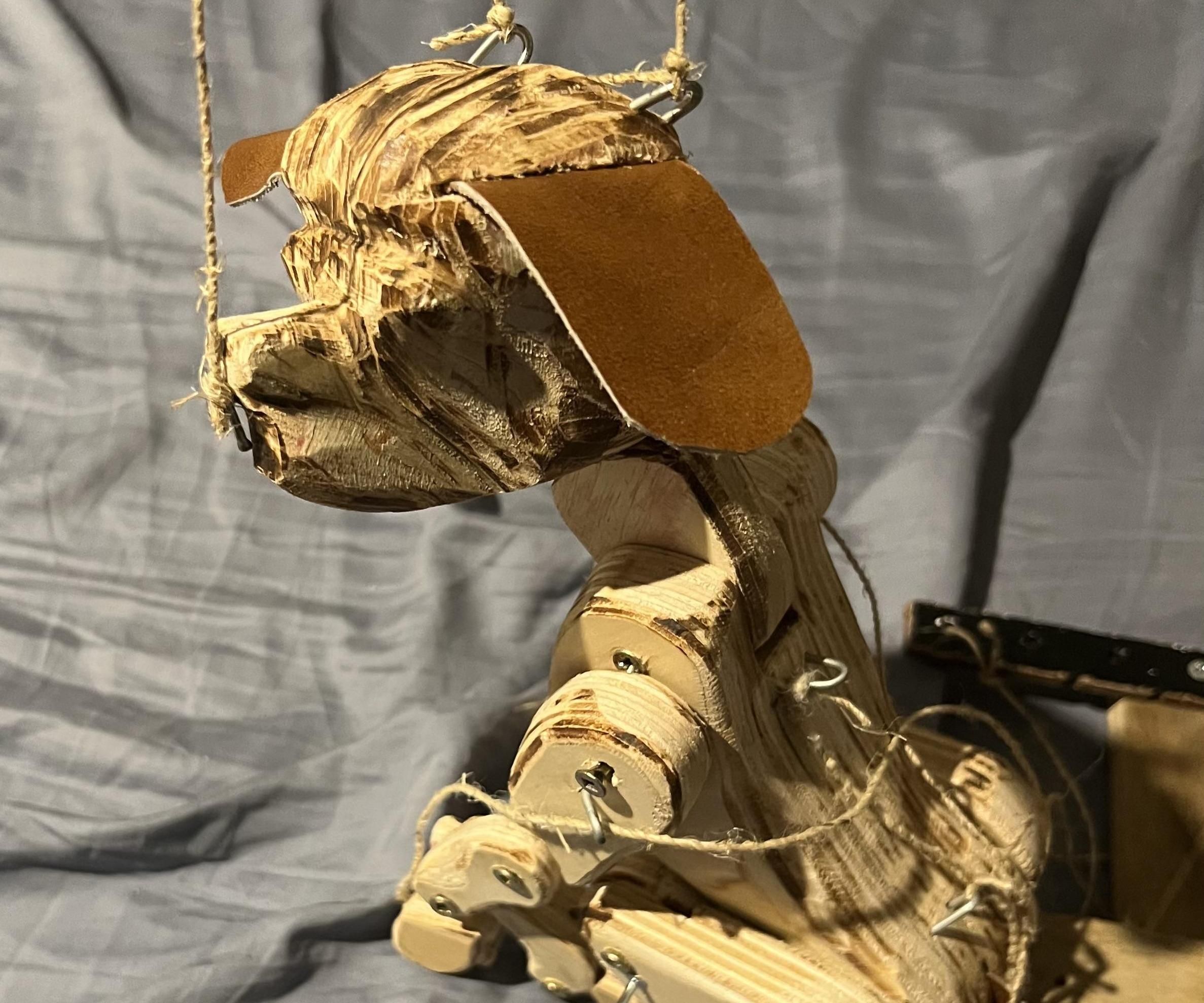 The Puppy Puppet, the Diy Dog or the Marionette Mutt