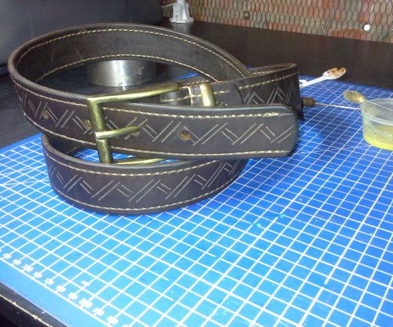 The dad's belt. :) 