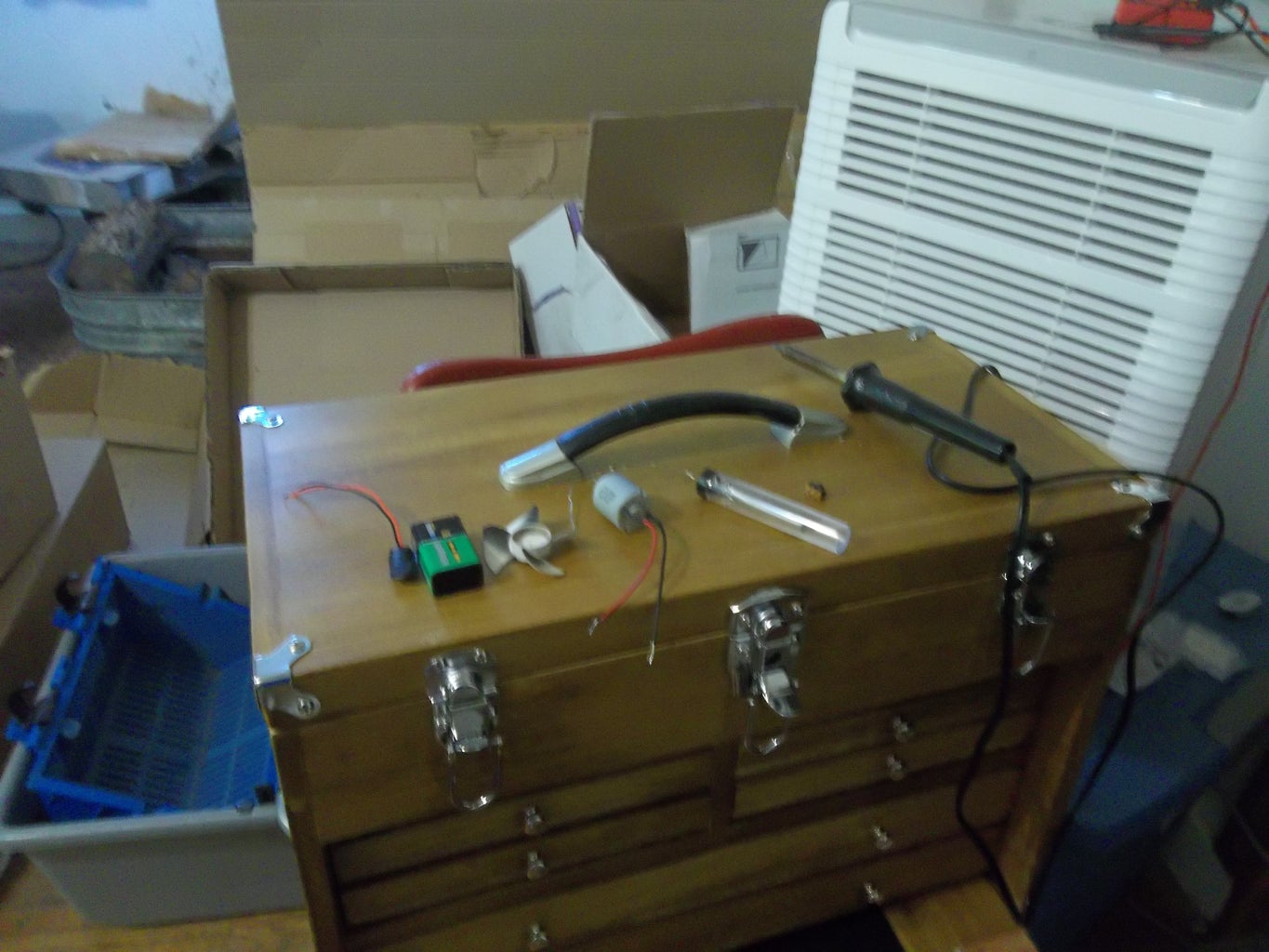 DIY Mini Fan : 7 Steps (with Pictures) Circuit Diagram