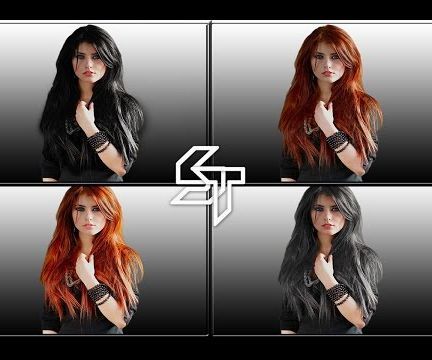 Change Hair Color in Photoshop